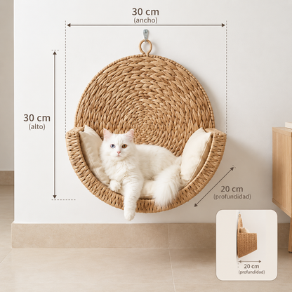 Mewari™ - Cama Flotante de Pared